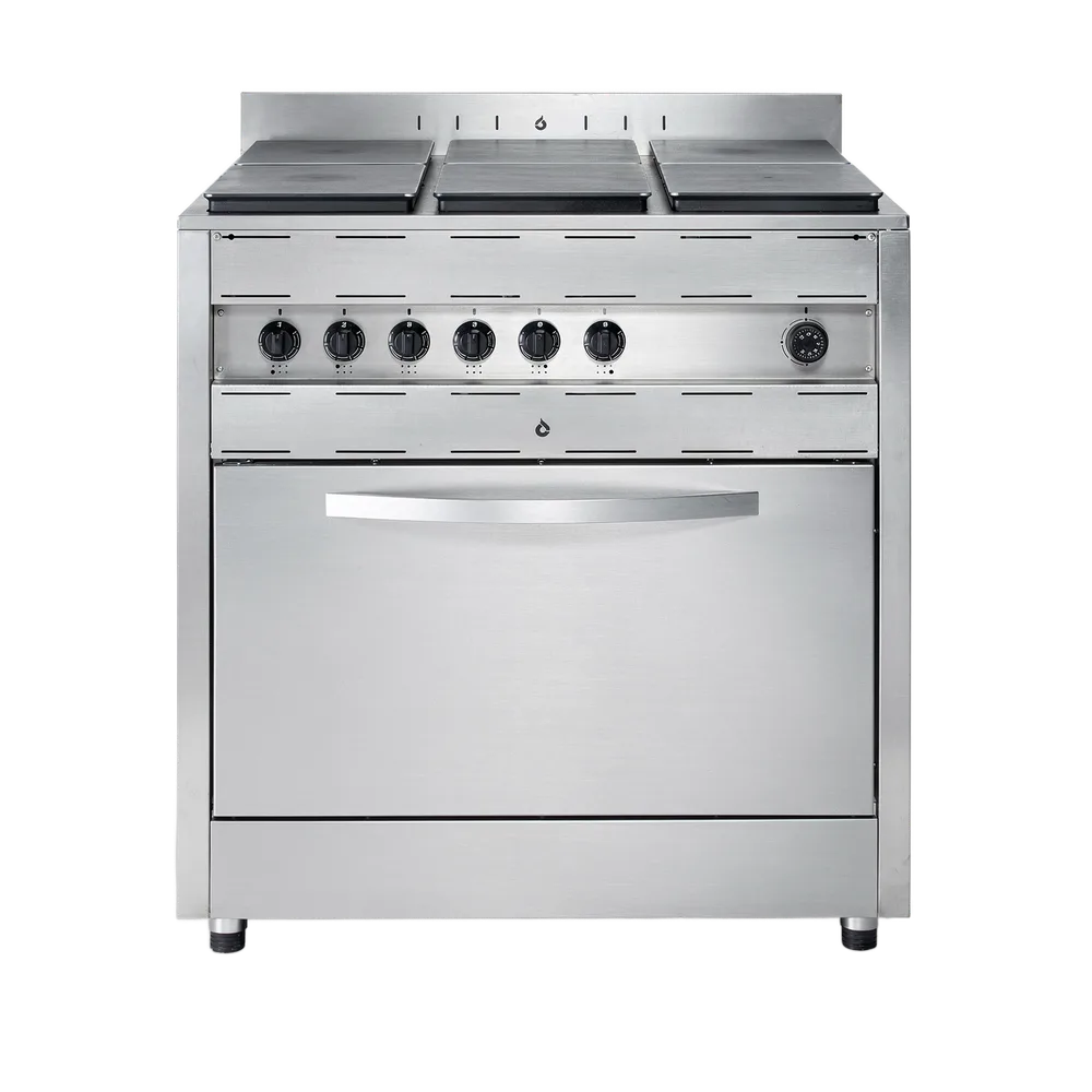Cocina eléctrica 6 hornallas