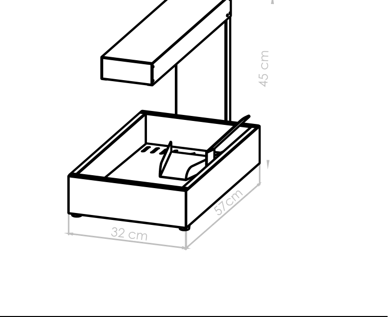 Diagrama técnico de Estación calefactora de papas