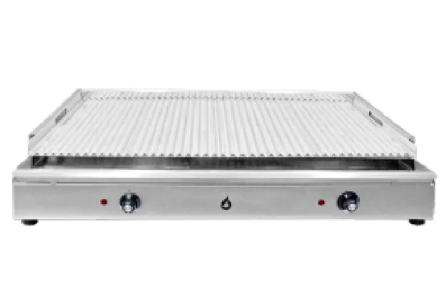 Parrilla con tapa acanalada G