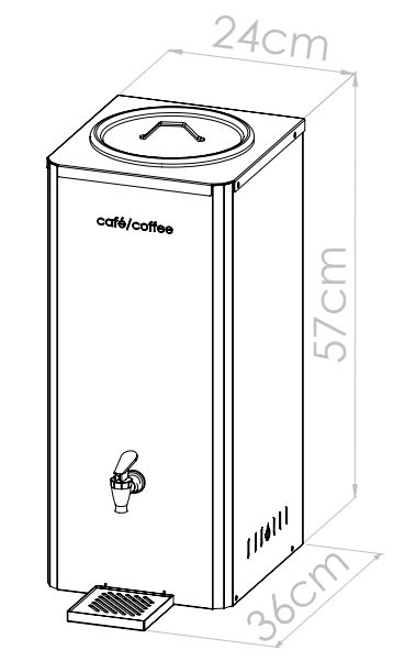 5002 5003 5004 - Dispenser de Cafe, agua y lechee